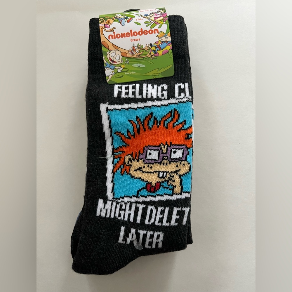 Nickelodeon Rugrats Crew Socks